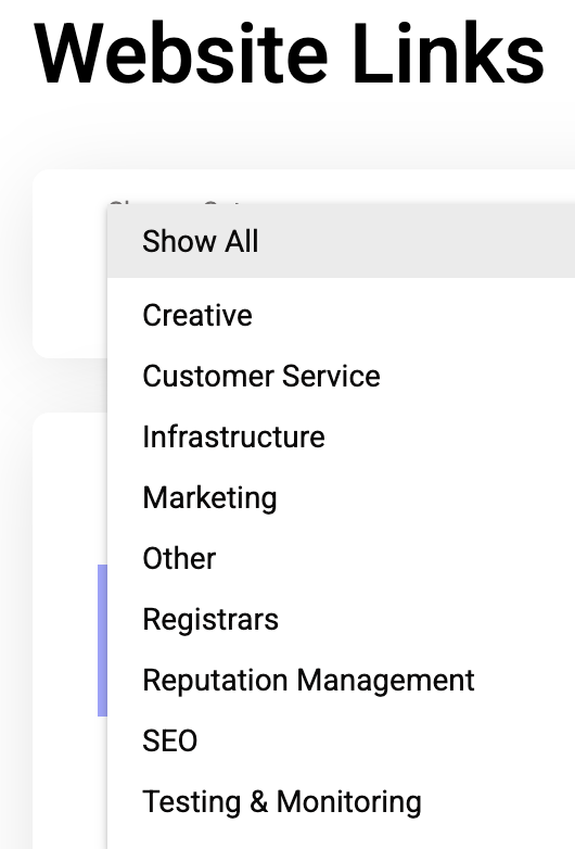 your own company-wide bookmark system